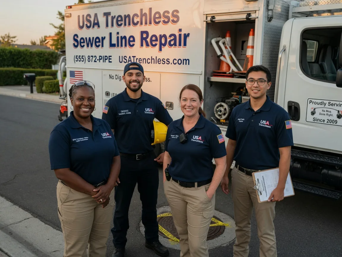 Sewer Line Repair company in Easton, TX